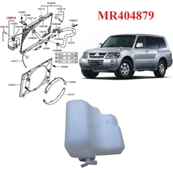 1 Piece Vice Water Tank for Pajero V70 MR404879 2000-2021 Radiator Condenser Coolant Reservoir Tank for Montero V90 V80 V60