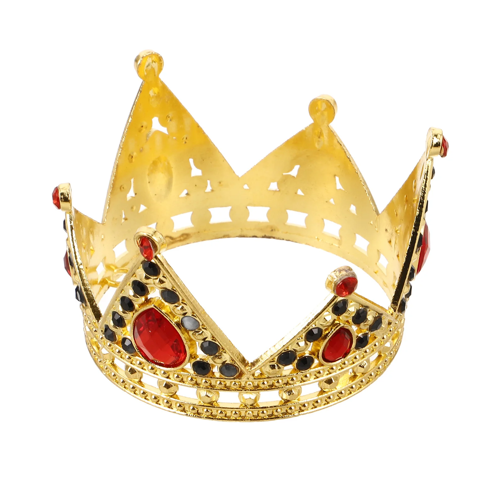 Coroa topper strass incrustado pequena coroa decoração para festa de aniversário de casamento cozimento sobremesa decoração bolo de chá de panela