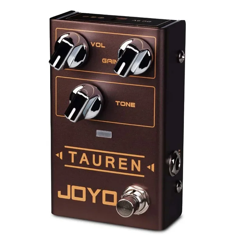 JOYO R-01 Tauren Overdrive From Clean Boost to Distortion Pedal Effect For Electric Guitar Low & High Gain Pedal True Bypass view 6