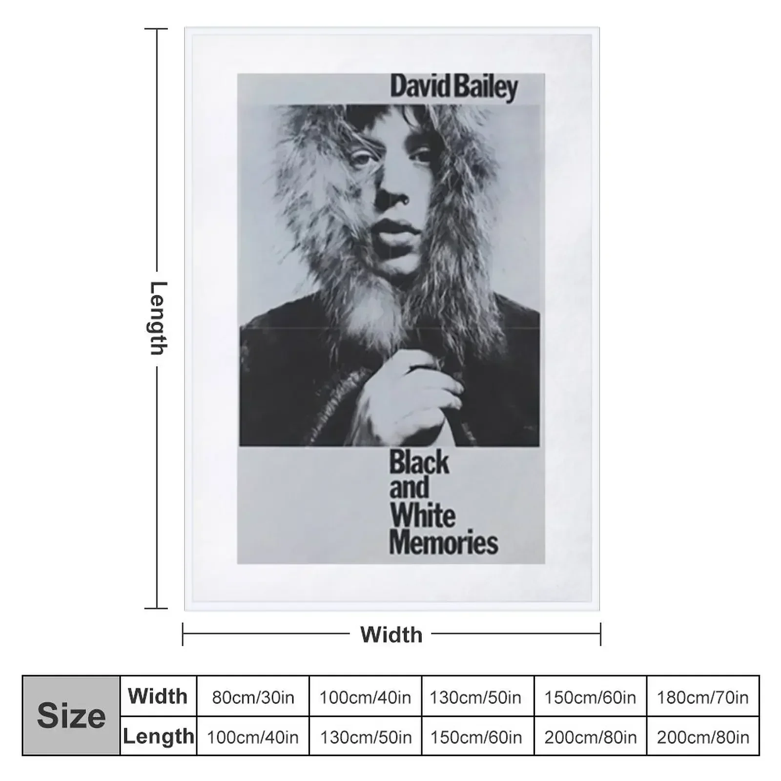 Bailey Black and White Memories Album Cover Throw Blanket Comforter Cute Winter beds Flannel Fabric Single Plush Blankets