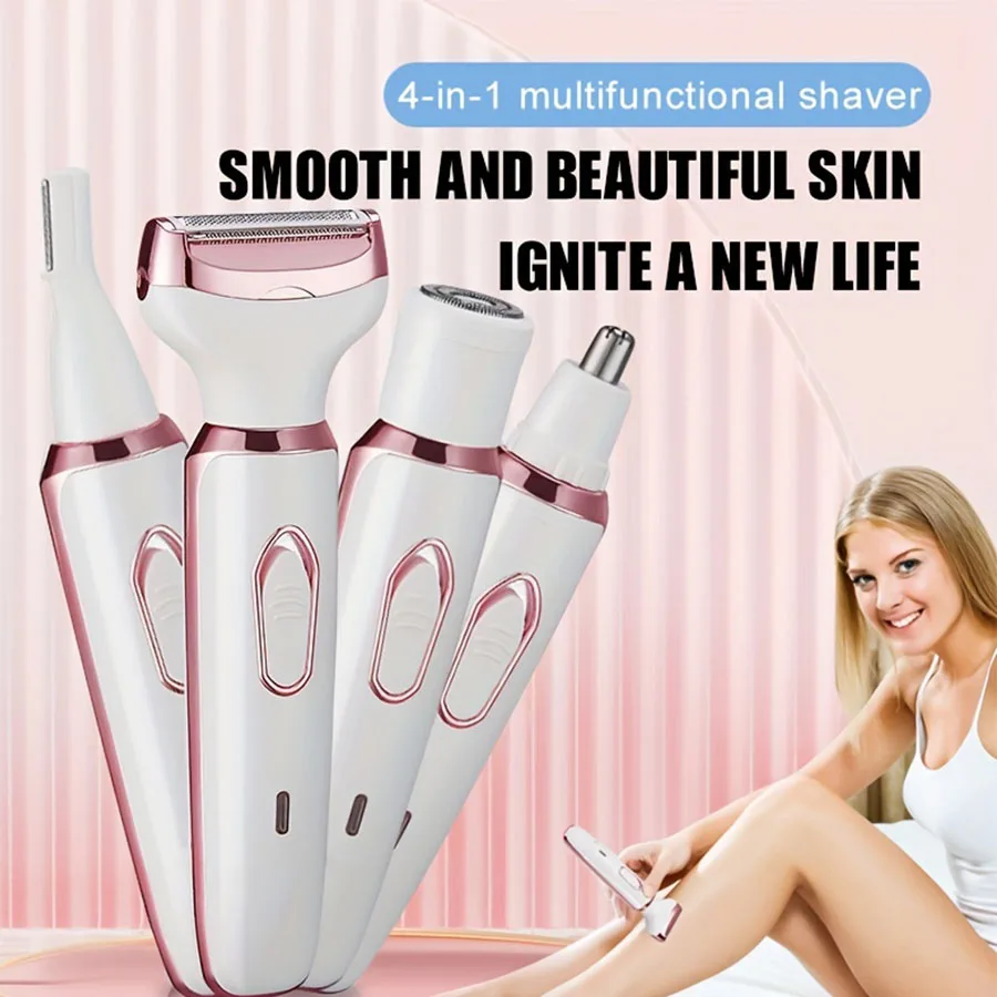 Multi functional women's hair shaver, hair removal device, underarm electric hair scraper, private hair removal device, eyebrow