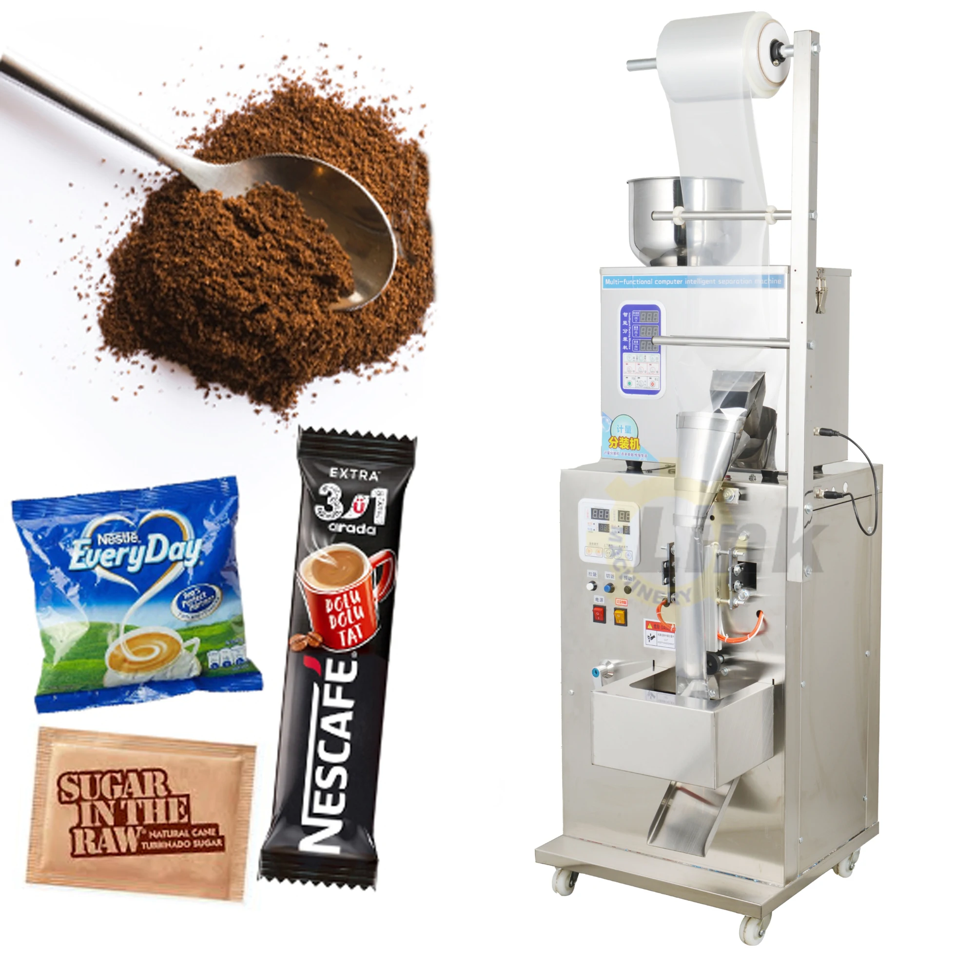 

Small Spice Vertical Packing Machine Snack Food Pouch Packing Machine For Small Business Multifunction Packaging Machines