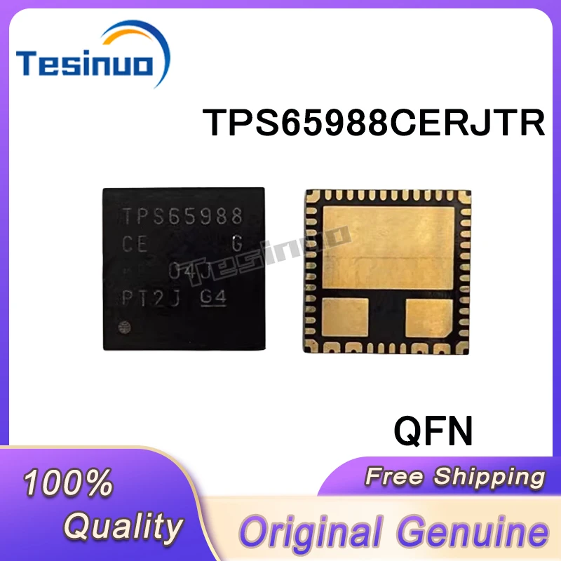 1-5/PCS New Original TPS65988CERJTR TPS65988CE TPS65988 QFN chip In Stock