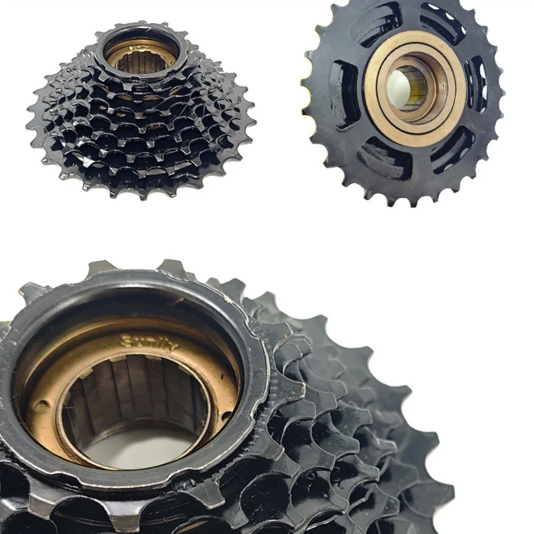 محور تروس الدراجة الجبلية 7/21 سرعات، 8/24 سرعات، مكونات محور مؤشرة لدراجة الطريق 120 نقرة. #4