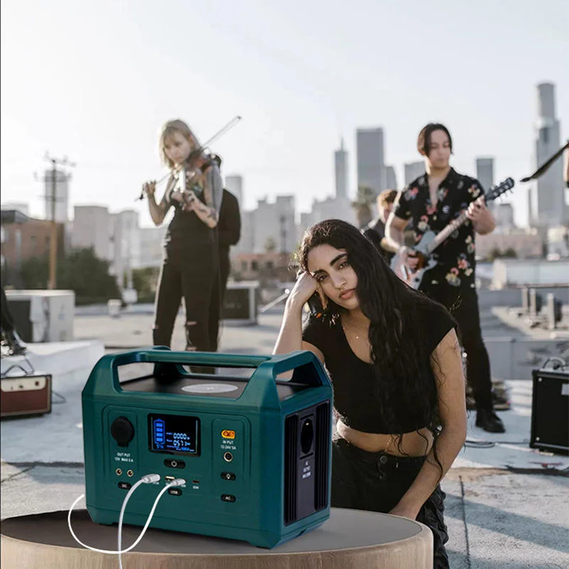 

300W 288Wh Portable Power Station Fast Charging Outdoor Solar Generator for Camping Home Emergency High Capacity Backup Supply