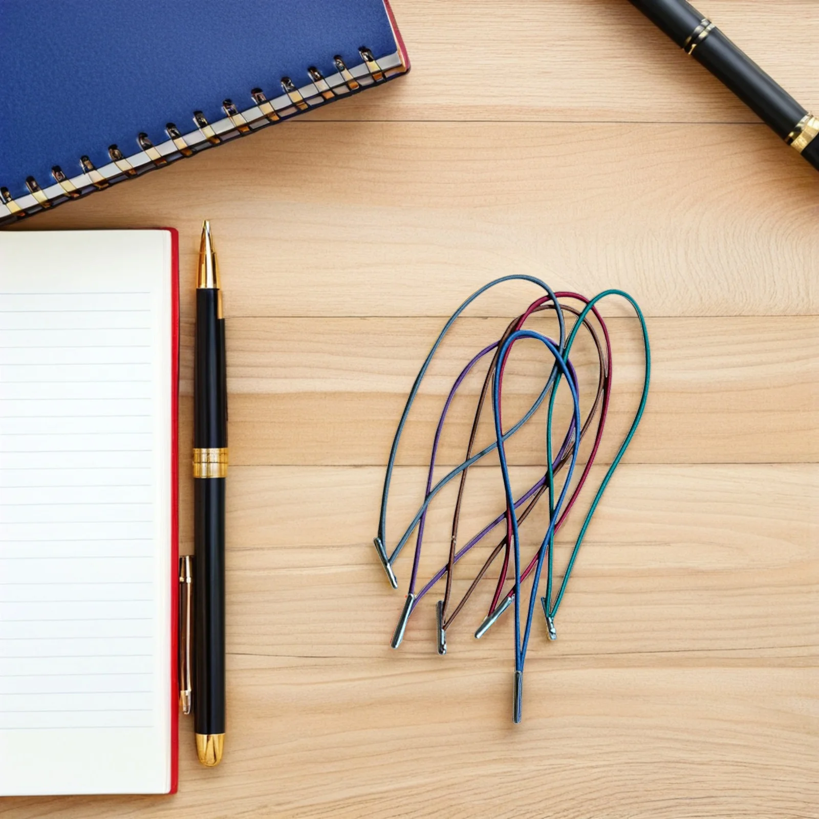 

12pcs Notebook Stretchy Wrap Band Wrap Band For Scrapbook For Travel Journal Daily Planner Scrapbook Book Spring Strap