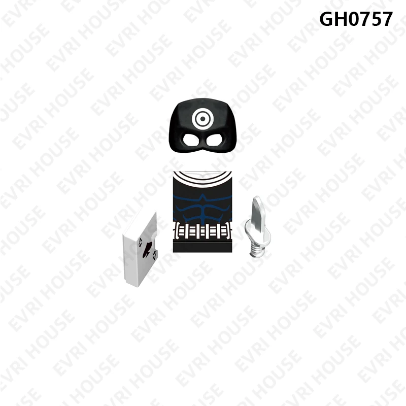 Movie Comic Mini Building Block Dolls Action Figures Bricks Assembly Assembly Toys for Children G0197