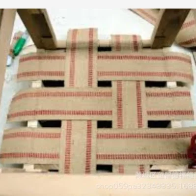 

1 Roll Jute Webbing Tape Red Stripe Heavy Duty For Chair Repair Crafting Upholstery Furniture Diy Indoor Outdoor Use Ribbon Wide