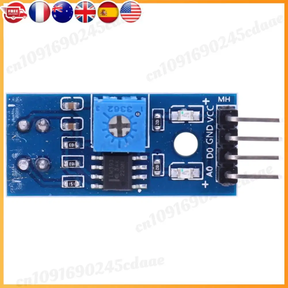 TCRT5000 انعكاس مستشعر الأشعة تحت الحمراء التبديل 3.3 فولت-5 فولت تتبع الاستشعار لتقوم بها بنفسك عدة