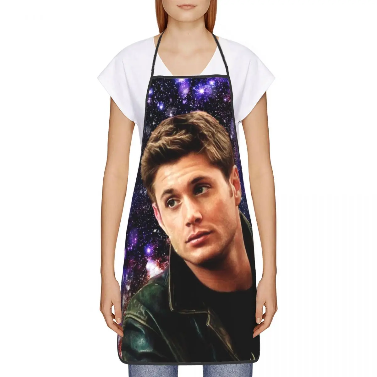 Dean Winchester Supernatural Aprons Men Women TV Show Adult Kitchen Chef Bib Tablier Cuisine Cooking Baking Painting