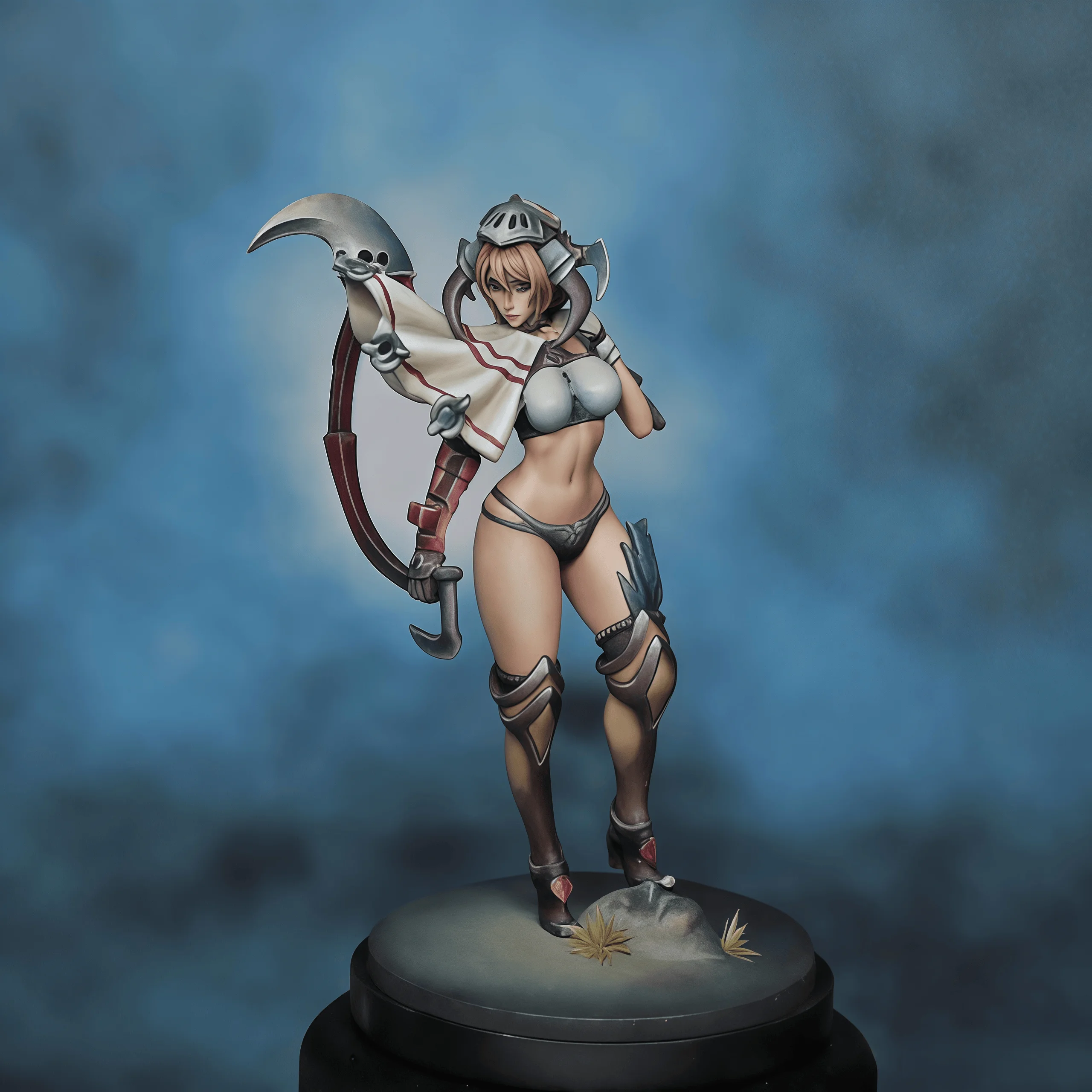 45mm Die-casting Resin Model Assembly Kit, GK， Sickle Knight, Unpainted, Needs To Be Assembled (two Forms)