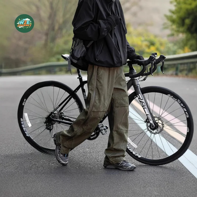 W2EJOURNEY EU US Size Luxury Quality Hiking Trousers Outdoor Hiking Running Cycling Workout Sports Casual Pants