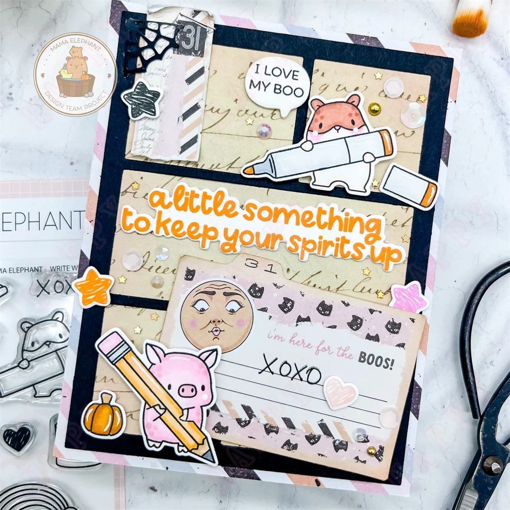 New 2024 Happy Halloween Metal Cutting Die Stamps DIY Work Of Heart Scrapbook Craft Decoration Greeting Card Handmade Embossing view 6