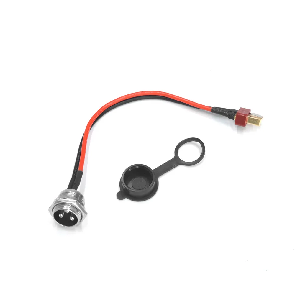 For KUGOO M4 PRO Scooter Charging Interface Power Cable Electric Scooter Parts Power Charger T-head Charging Port Plug