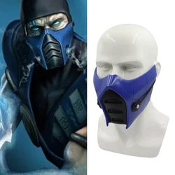 Mortal Kombat Resin Cosplay Masks MK Scorpion Face Sub-Zero Mask Masker Unisex Halloween Cosplay Props