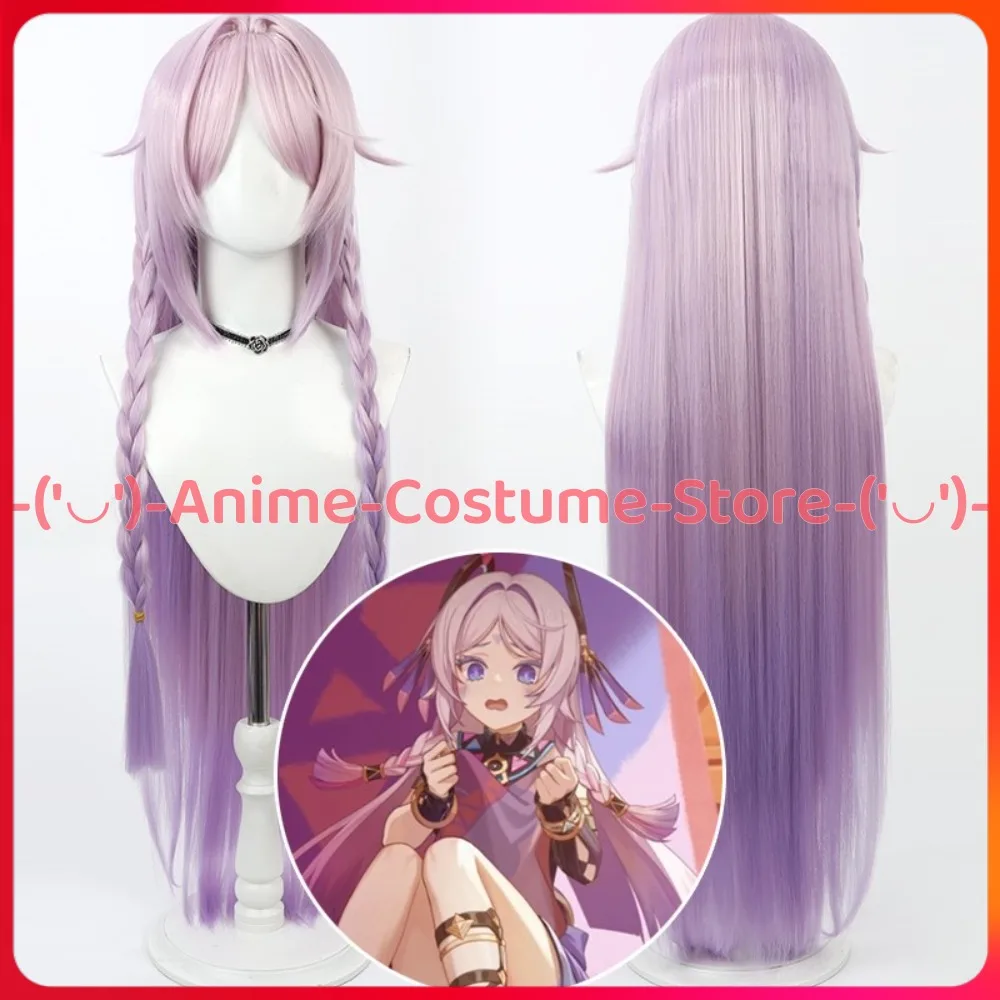 

Genshin Impact Natlan Xitlali Wish for Natlan Cosplay Wig Game Character Halloween Carnival Party Costume Wigs Synthetic Hair