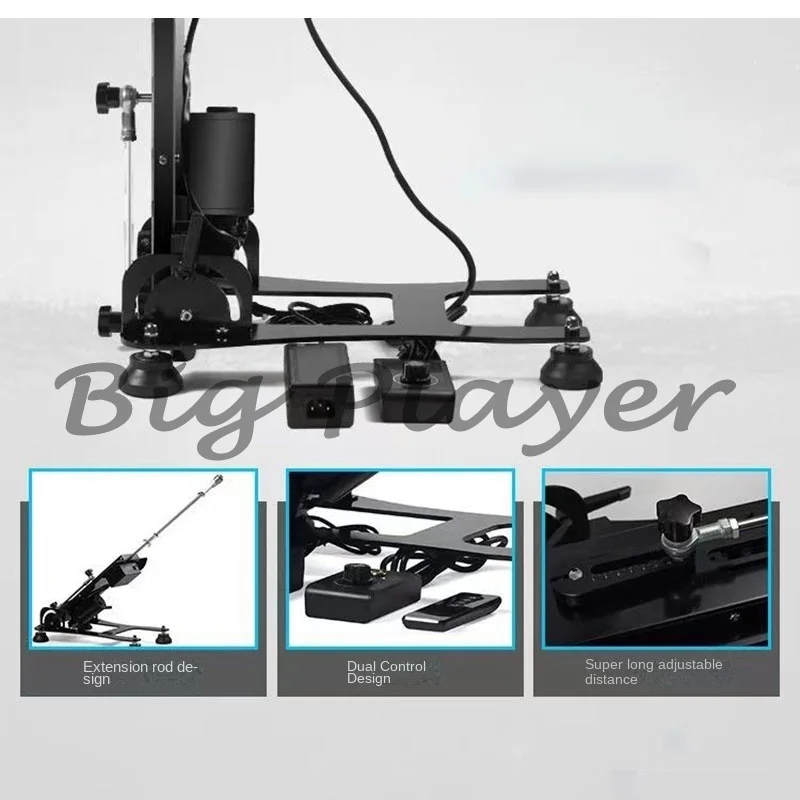

150mm Adjustable Stroke Linear Actuator - Multi Speed RF Remote Control DIY Reciprocating Telescopic Actuator