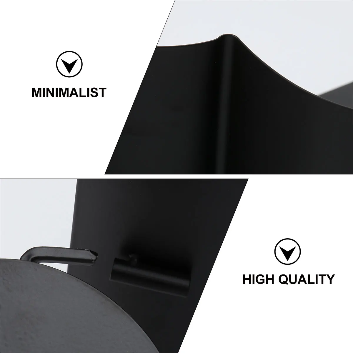 Iron Roll Paper Stand 1 Pack Vertical Toilet Tissue Rack Desktop Paper Holder Modern Tissue Organizer Multi Roll Storage Rack