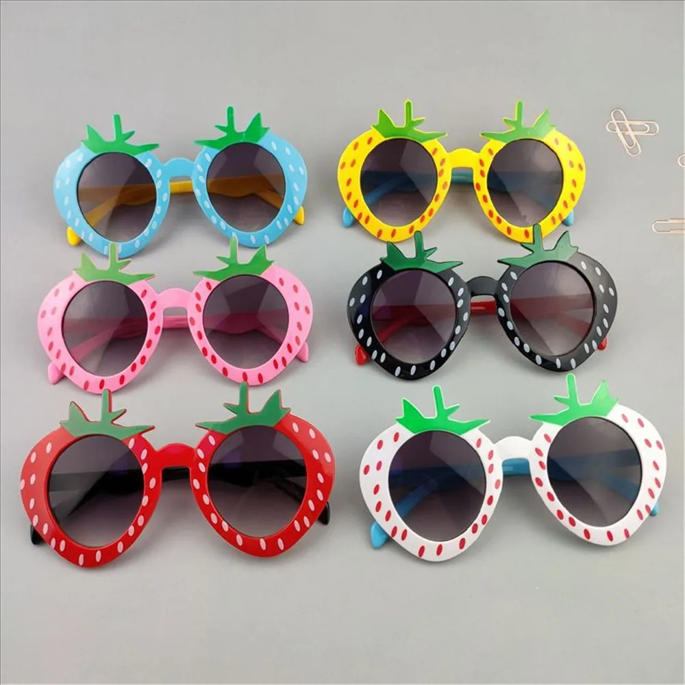 Girls Boys Sunglasses Outdoor Sun Protection Children Lovely UV400 Sun Glasses Kids Birthday Christmas Party Dress Up Eyeglasses