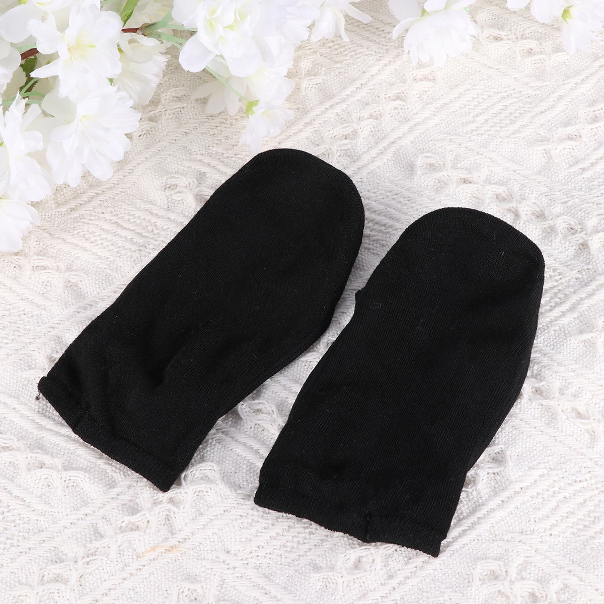 

3 шт., силиконовые противоскользящие невидимые носки из бамбукового волокна для женщин, нескользящие носки-лодочки с неглубоким носком, летний подарок, черные