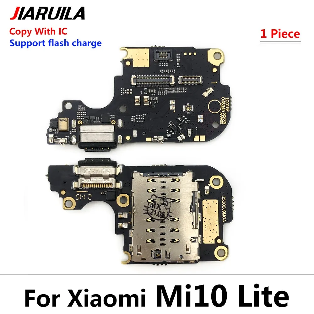 USB Charging Port Charger Dock Connector Board Flex Cable With Mic Microphone For Xiaomi 10T 9T 10 11T Pro 12T 10 Lite