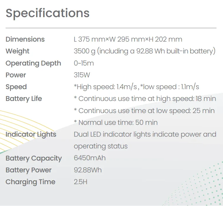 كامورو Sublue تحت الماء سكوتر المياه Hagul ليتل مرحبا الوحش EZ الطيارة الكهربائية معدات السباحة الغوص سكوتر للكبار/الأطفال