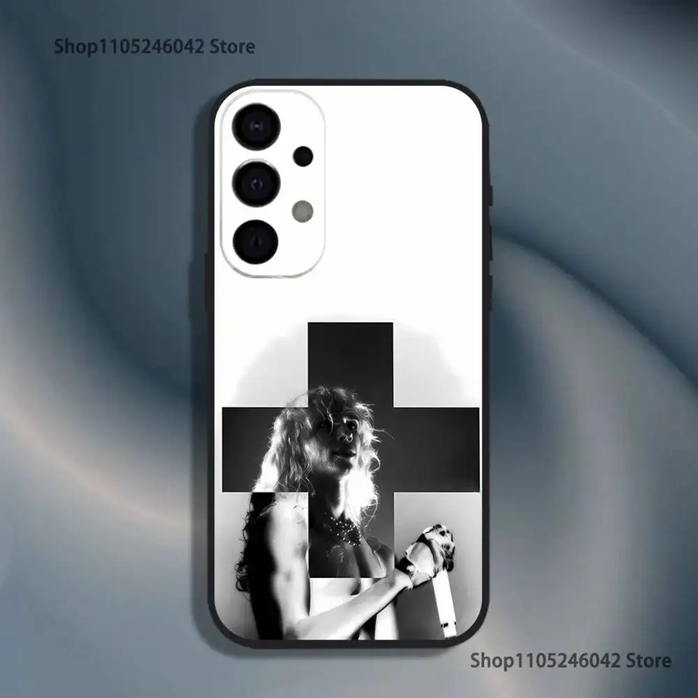 2hollis 2 ملصق بوي حافظة هاتف لهاتف سامسونج S25، S24، S21، S22، S23، S30، Ultra، S20، Plus، Fe، Lite، 5G غطاء أسود