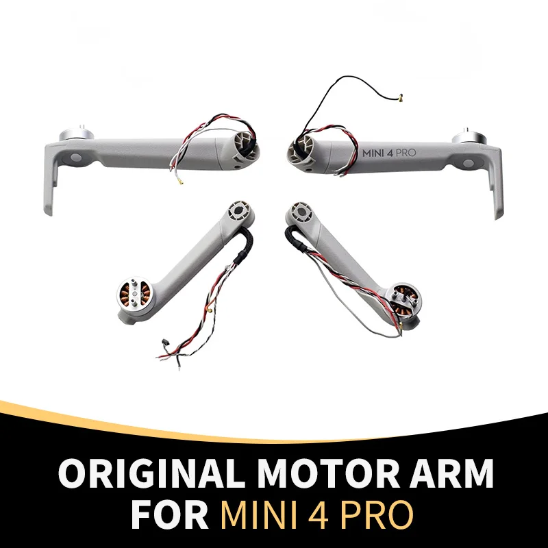

Оригинальный корпус рычага дрона DJI Mini 4 Pro, запасные части для дрона DJI Mini 4 Pro, передний, задний, левый, правый, без двигателя