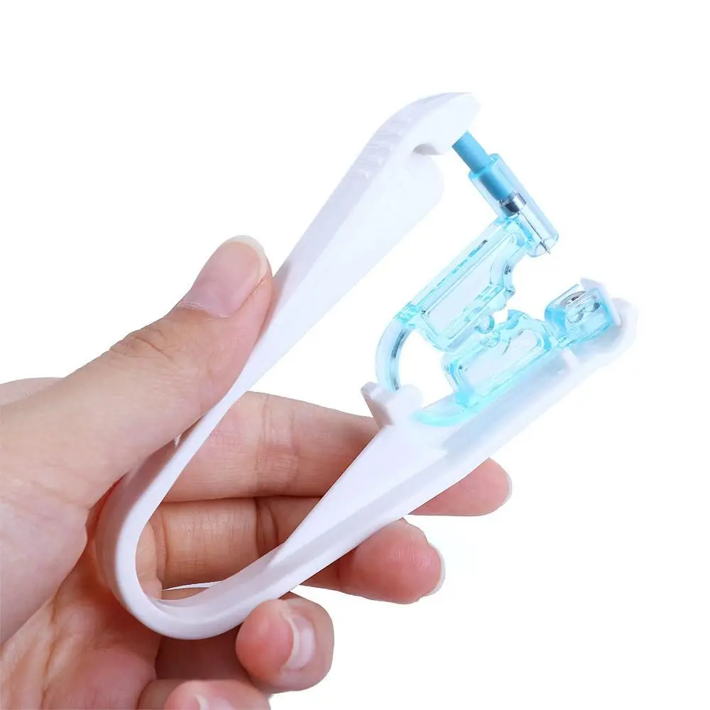 

Nasal Nail Transparent Blue Wear Earring Wearing Ear Device Earring Piercer Machine Nose Ear Piercing Tool Ear Nail Tool