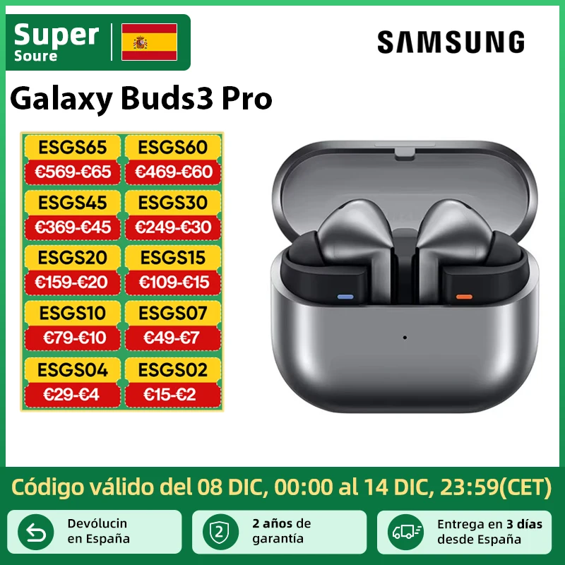Original Samsung Galaxy Buds3 Pro Wireless Earphone Active Noise