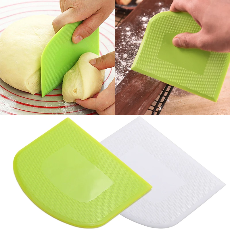 Kitchen Cake Cream Spatula Dough Knife Cutter Butter Batter Scraper Decorating Plain Smooth Edge Spatulas Baking Pastry Tools