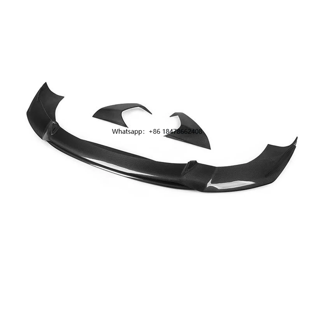 

For Ghibli 2014-2017 Body Kit Carbon Fiber Automotive Parts New Front Splitter Spoiler Bumper Lip Diffuser