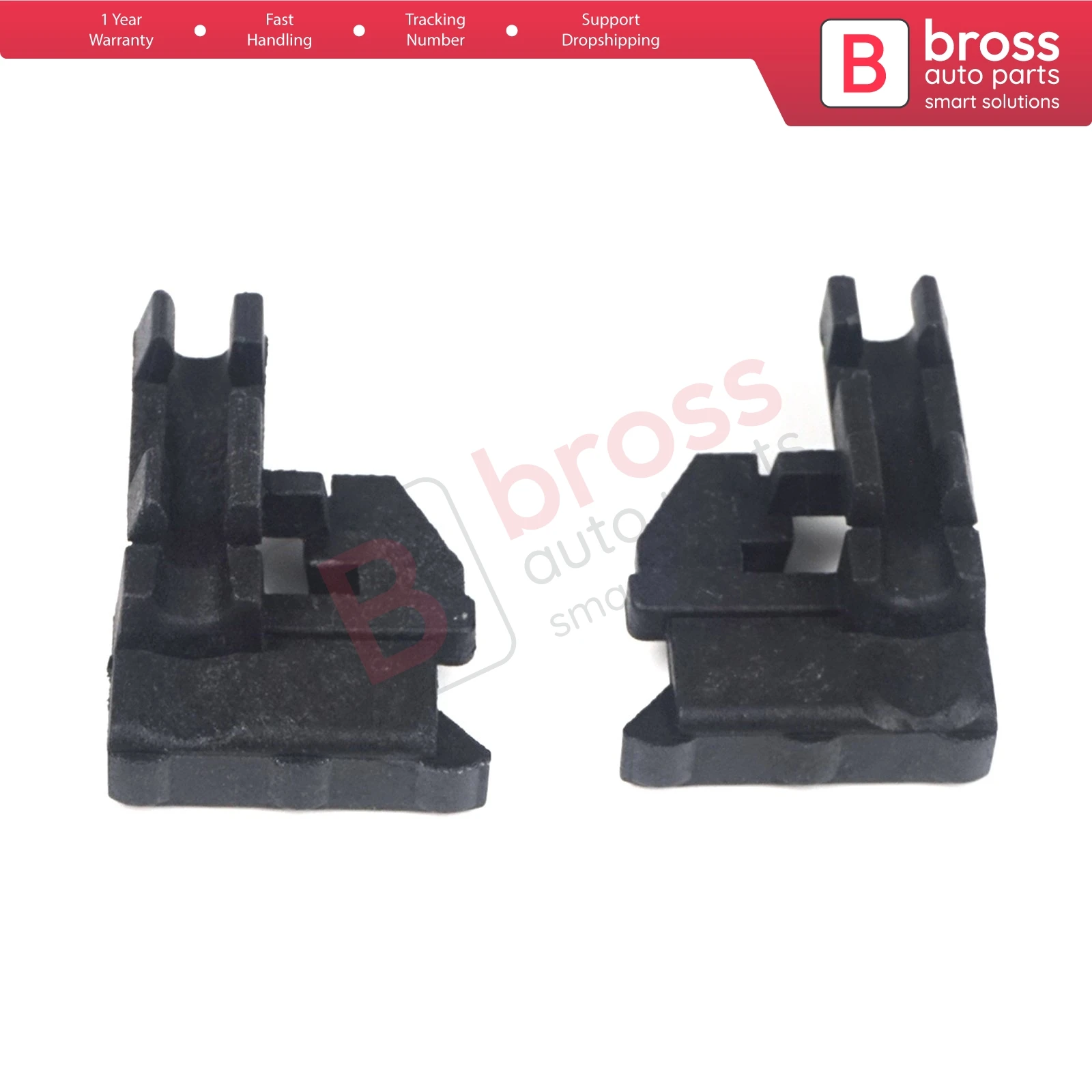 Bross Auto Parts BSR520 Sunroof Guide Holder Repair Clips for VW Bora Golf Passat Skoda Superb Audi A3 A4 A6 ship From Turkey