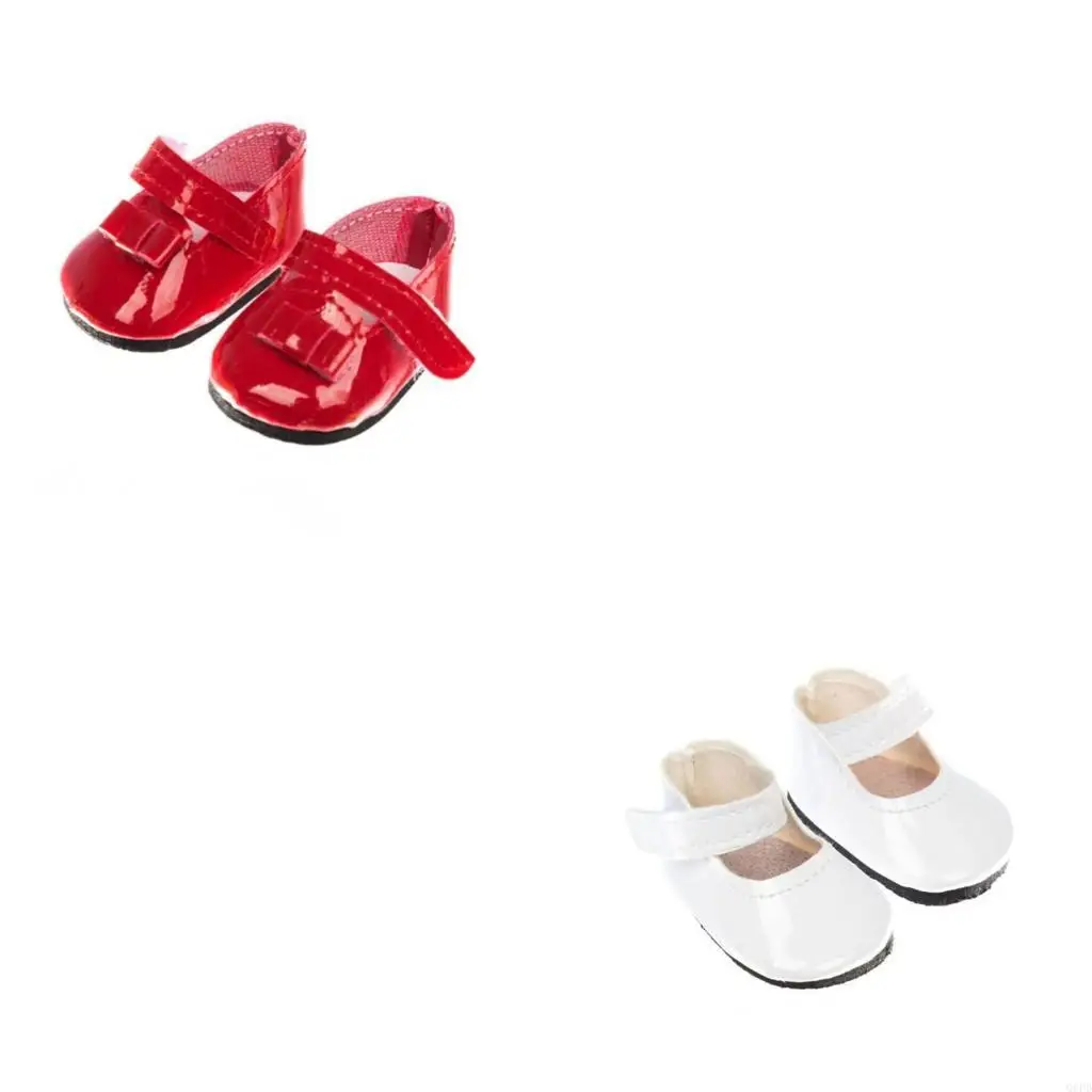 

Realistic Miniature Doll Shoes Set Soft Footwear Lovely Display Play Accessory
