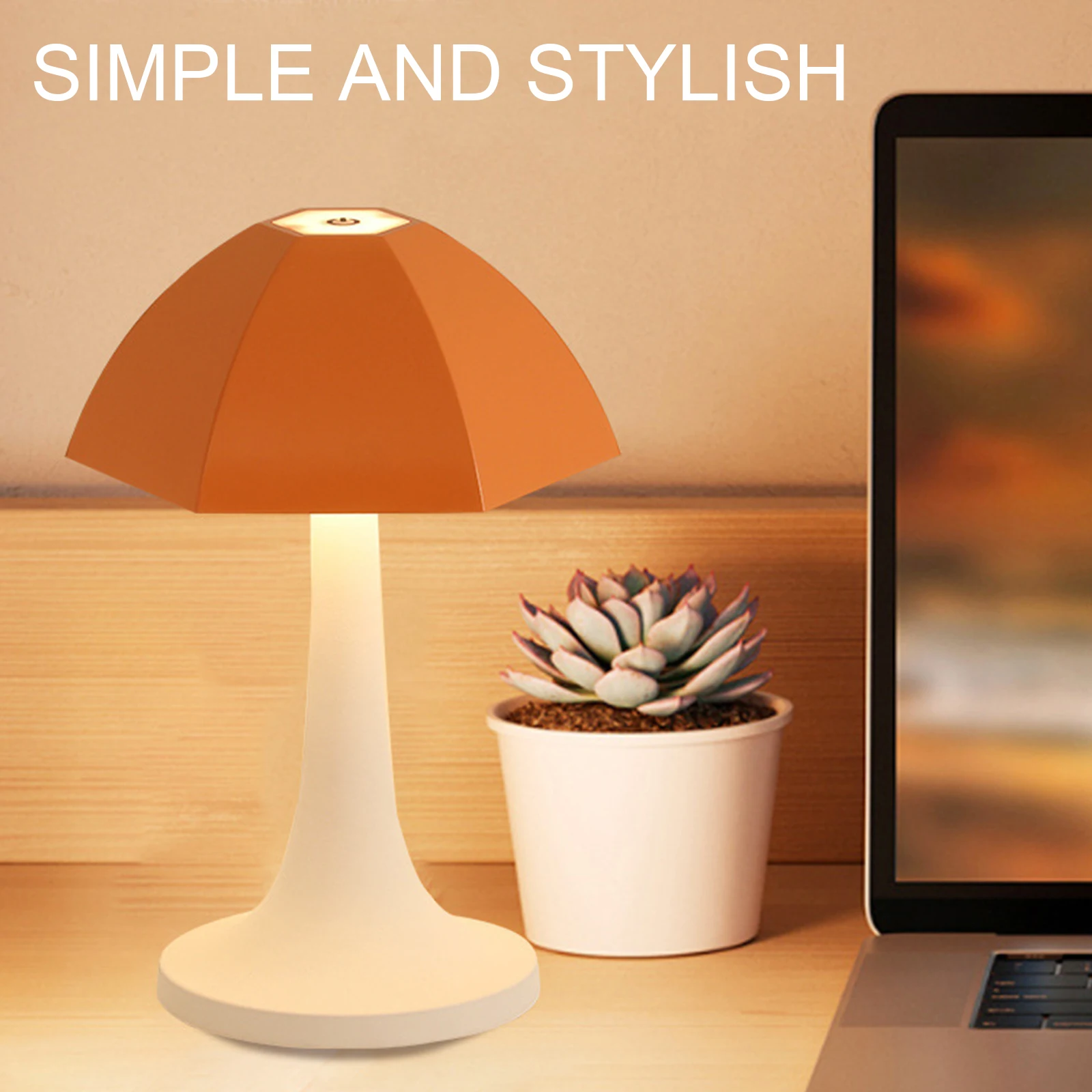 

USB Rechargeable Desk Lamp Bar Ambiance LED Touch Table Lamp Desktop night light Restaurant, Bar, Bedroom Decorative lighting