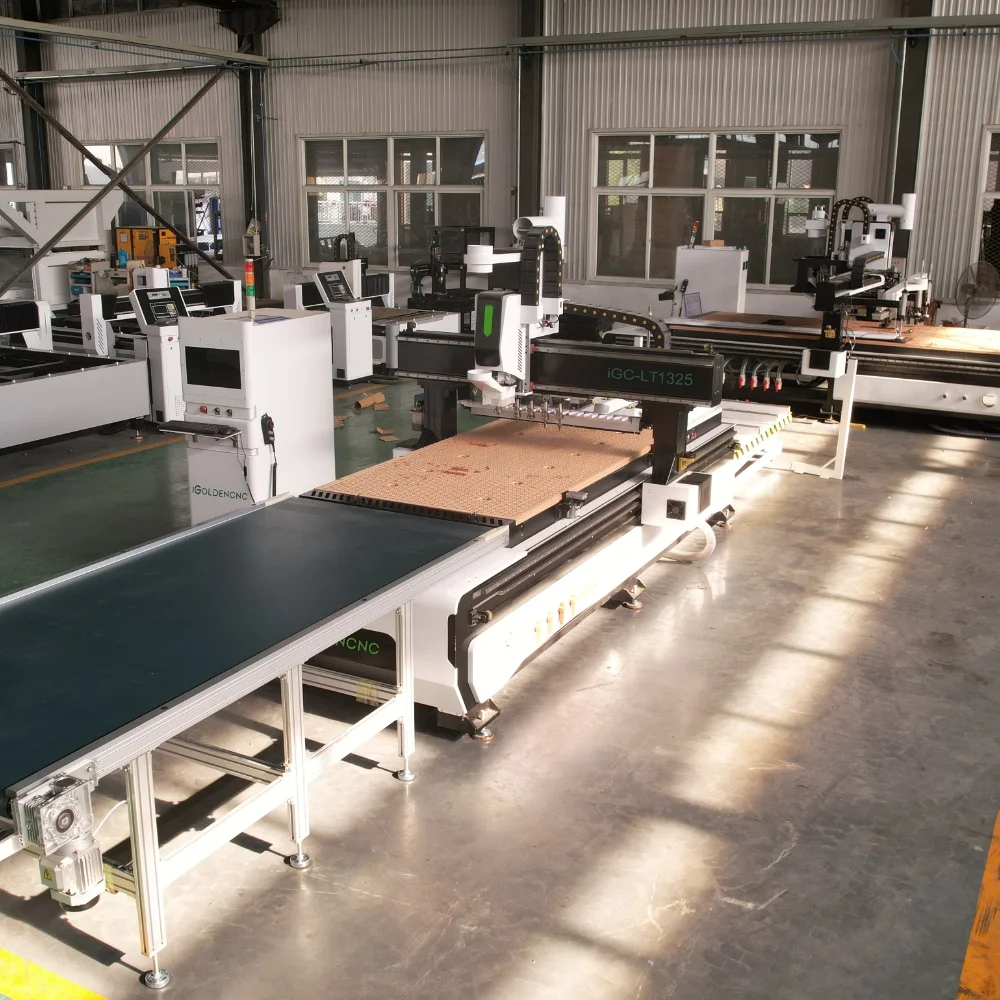

Woodworking CNC Nesting Machine Complete Auxiliary Device One Stop Processing Solution