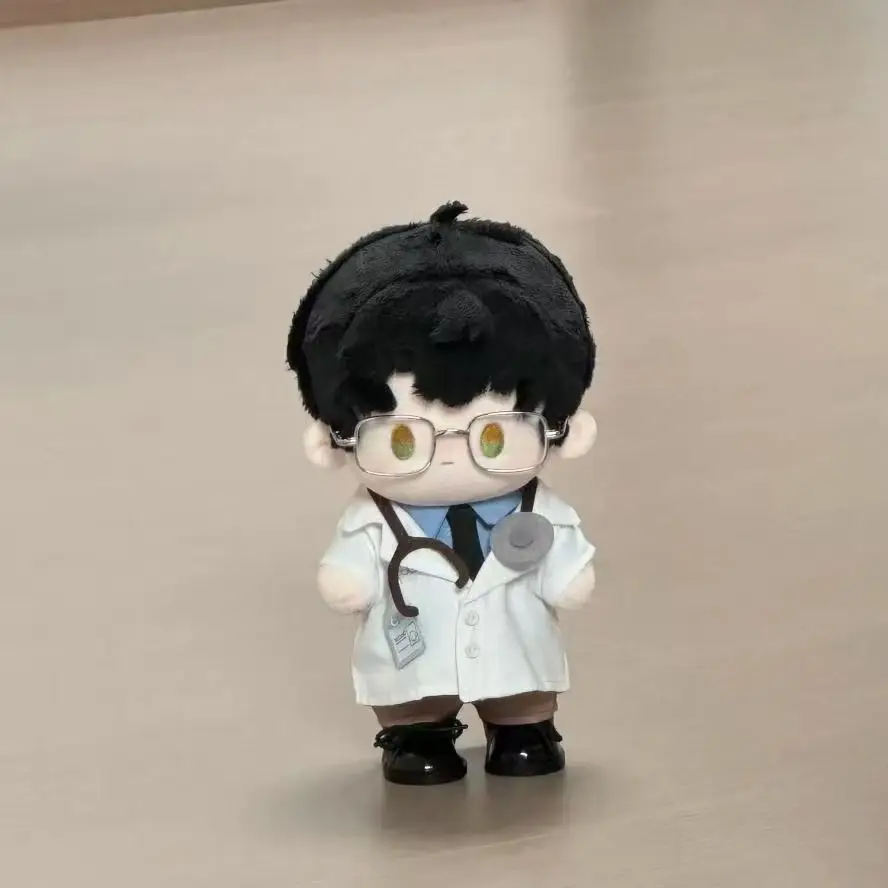 

20CM Zayne Doll Clothes Doctor Surgical Uniform Suit Cotton White Coat Clothing Accessory Love and Deepspace XavierRafayel