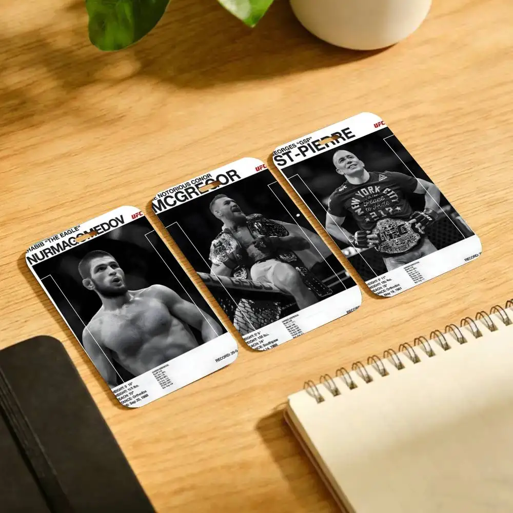 U-Ultimate Fighting Championship UFC Card Holder Neck Strap Pendant Door Badge Holder Lanyards Keychain Work Credential Case - view 3