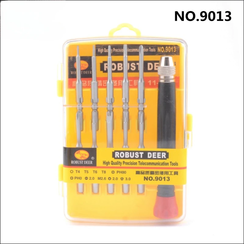 Multifunctional screwdriver set, telecommunications repair mobile phone notebook combination disassembly tool