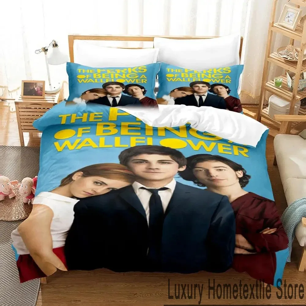 

The Perks of Being a Wallflower Bedding Set Boys Girls Twin Queen King Size Duvet Cover Pillowcase Bed boys Adult