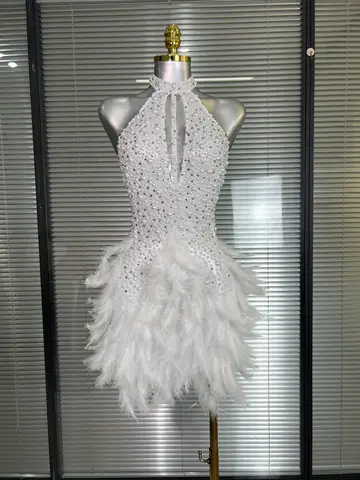 12 best sales denim- och diamantklänning - №7