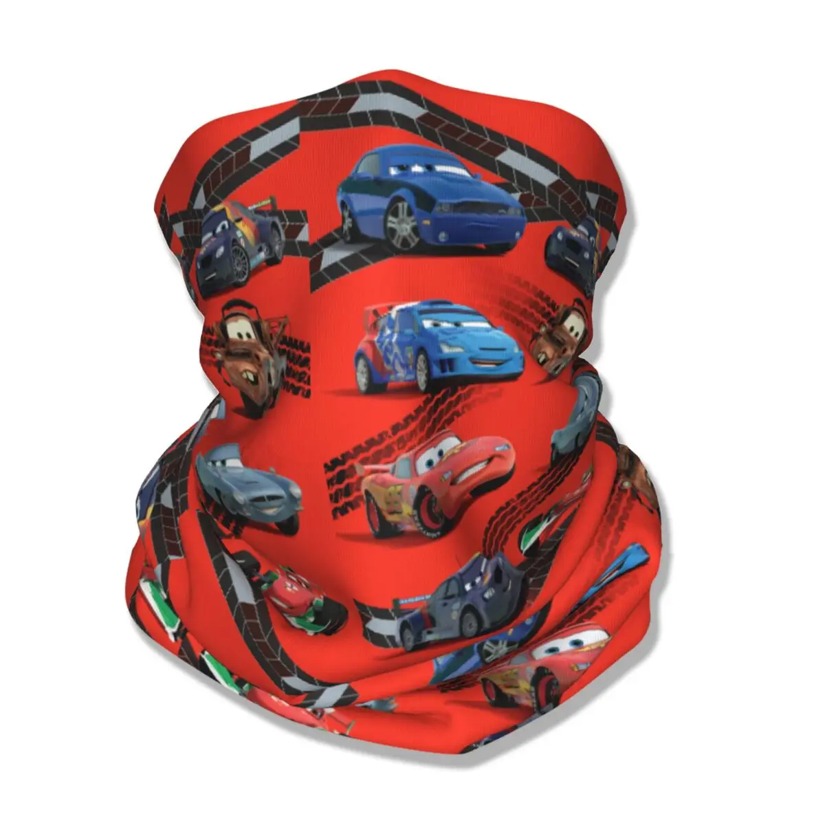 Cars Lightning McQueen Bandana Neck Cover Printed Mask Scarf Multifunctional Headwear Running Unisex Adult Windproof