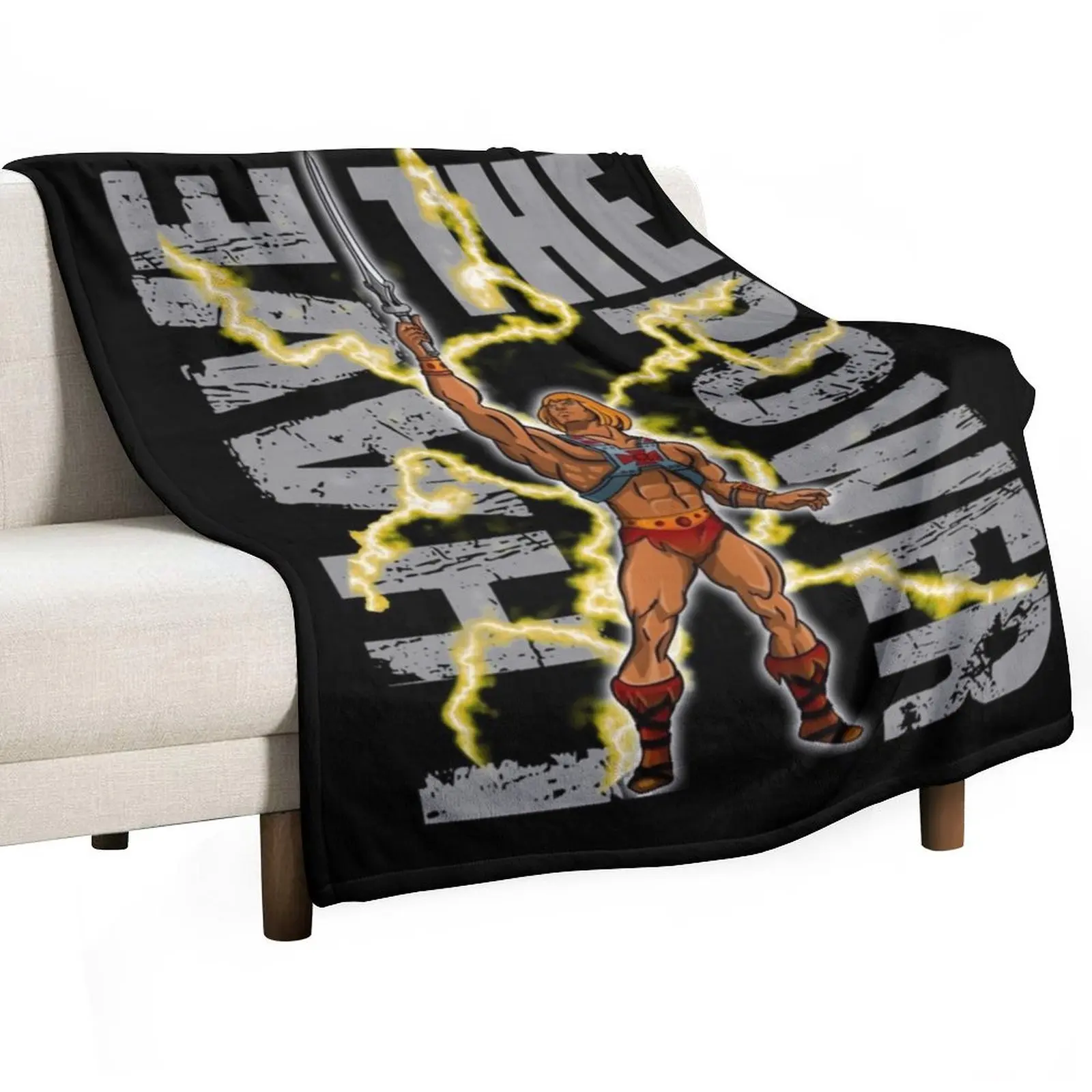 

He-Man Powerful Guy Throw Blanket Sleeping Bag Fashion Sofas Blankets