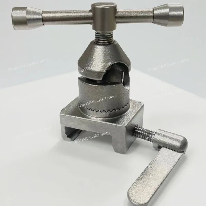 Oversized Surgical Bed Rail Clamp with Long Slide Universal Fixator, Bedside Locking System for Secure Equipment Mounting