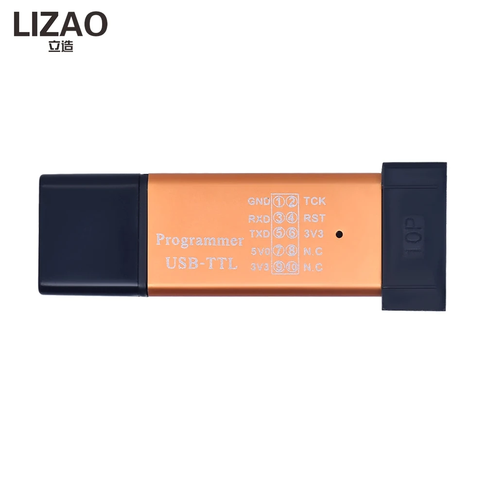 STC 51 MCU Auto Programmer Downloader 3.3V 5V Universal Dual Voltage USB to TTL Download Cable Module