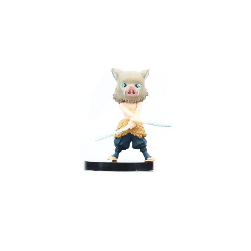 Anime Demon Slayer Figure Kimetsu No Yaiba Toy Figure Q Posket Kamado Tanjirou Kamado Nezuko PVC Model Toys view 2