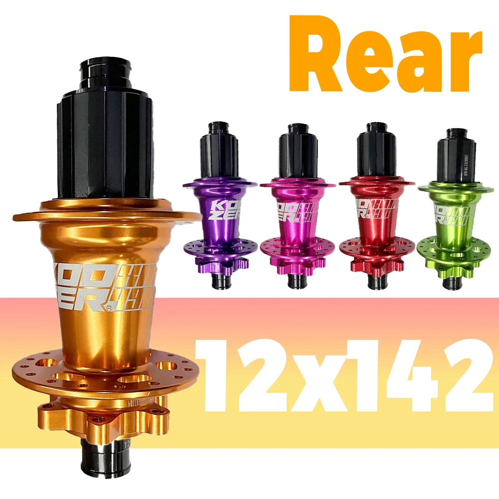 Koozer XM490 Pro 32 Hole Mtb Rear Hub 12x142 Cube Pro 7 32 Holes