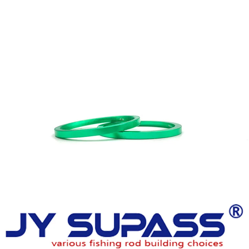 JY SUPASS 5pcs R1 wind check contracted fishing rod building kit trim ring for rod building Fishing Rod aluminum part