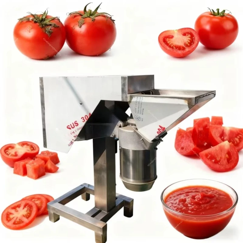 Molinillo de ajo de 500-800 kg/h, molinillo de patatas y jengibre, pimienta, salsa de tomate, hacer cebollas picadas