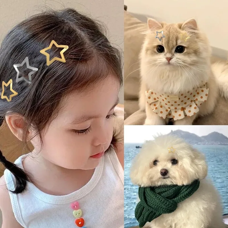 مجموعة Y2K Star Bobby Pin (10/20/50 قطعة) تصميم حفلات يومي متعدد الاستخدامات بسيط ورائع، يتم ارتداؤه بشكل آمن دون إضرار الشعر #3